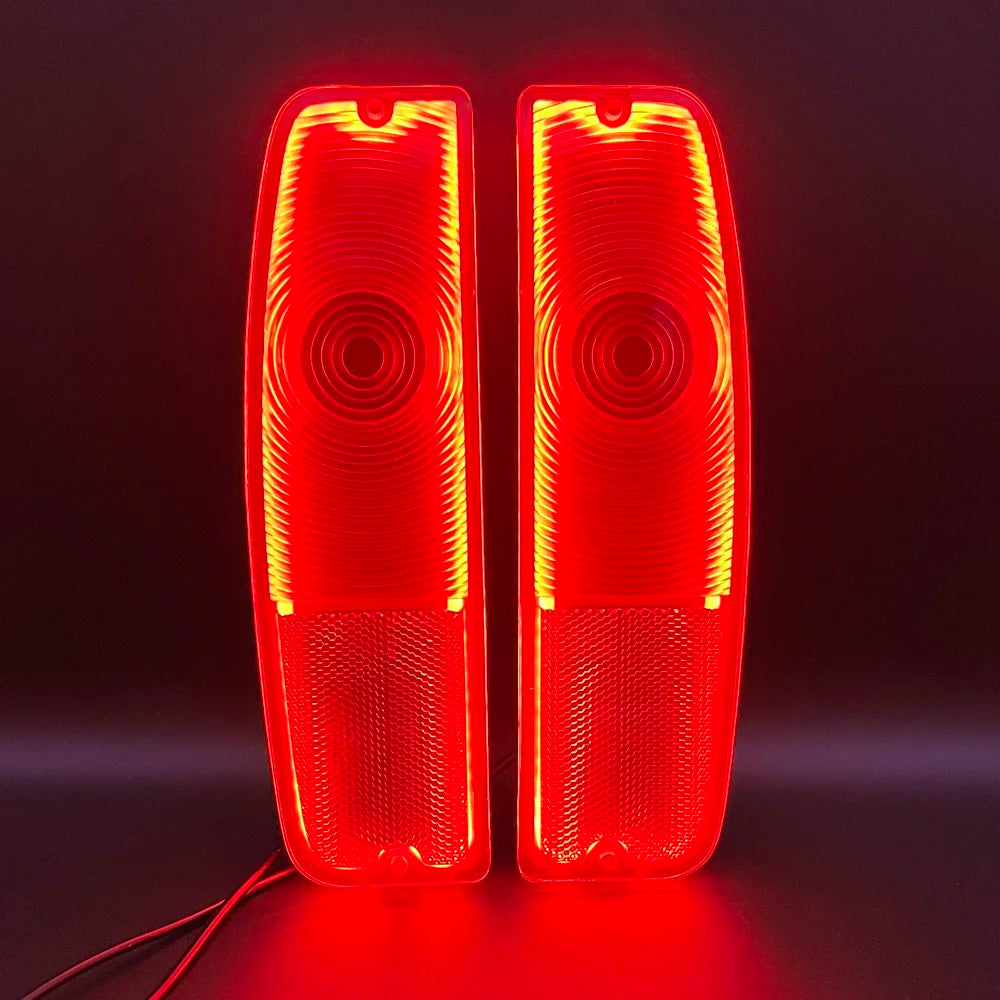 1964 - 1966 Ford F-Series Truck, Bronco, and Econoline LED Halo Taillights (Pair)