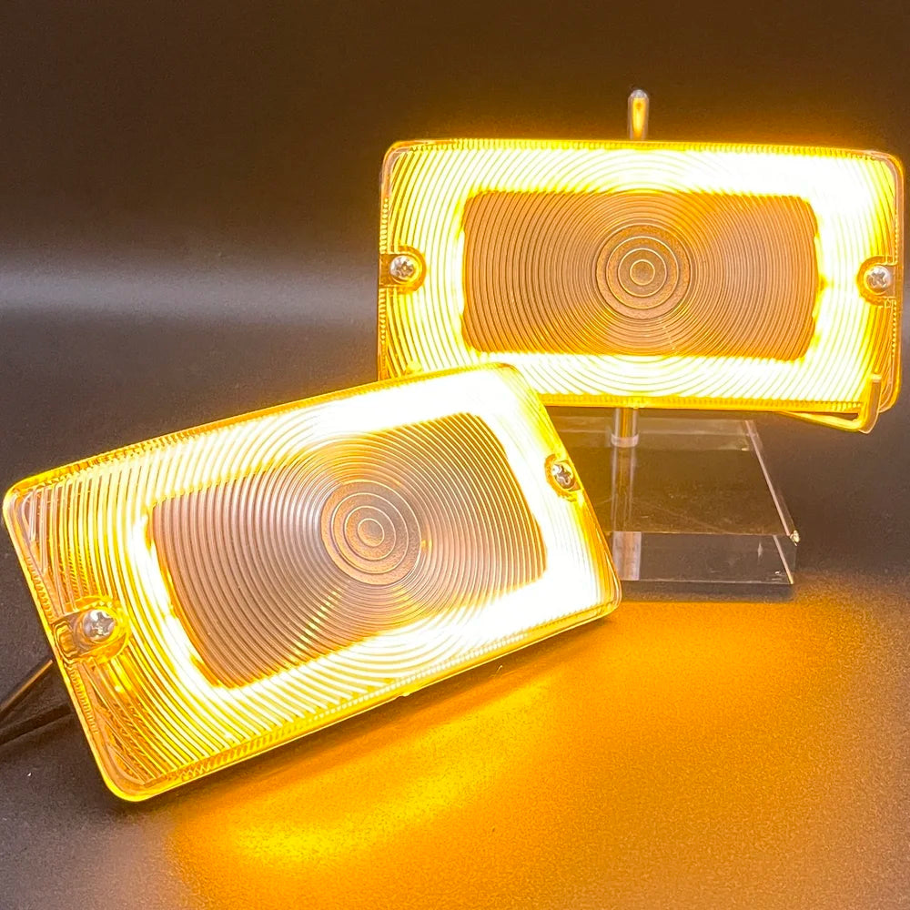 1969 - 1977 Ford Bronco LED Halo Parking Lights (Pair)