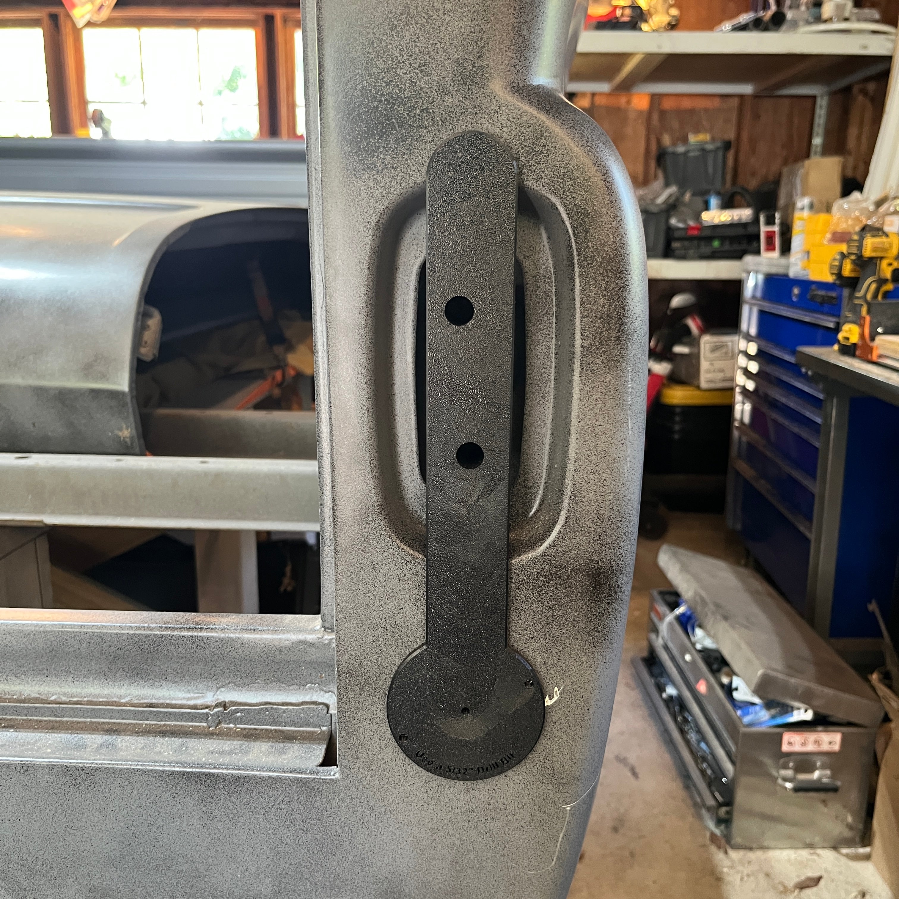 1960–1966 Chevrolet & GMC Fleetside Backup Light Drill Template